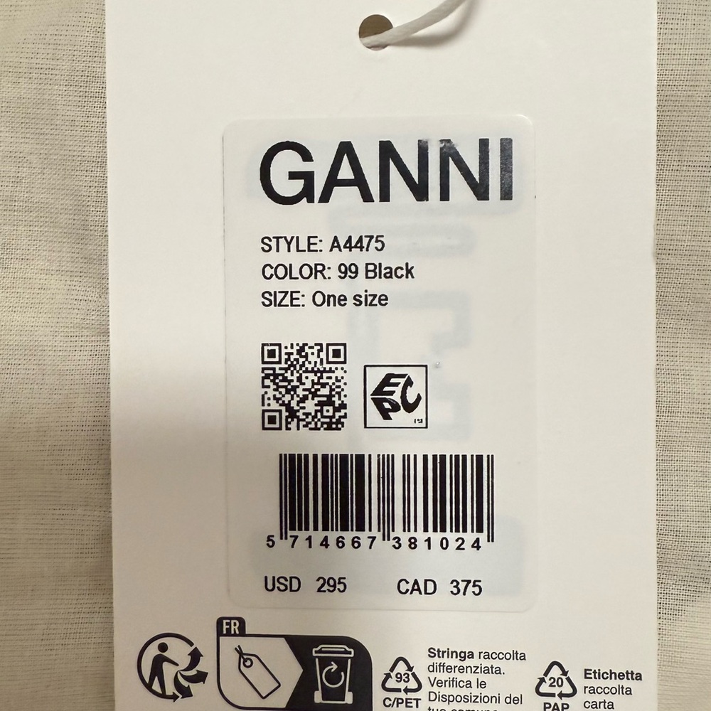 Ganni Banner Tote - Picture 3 of 8